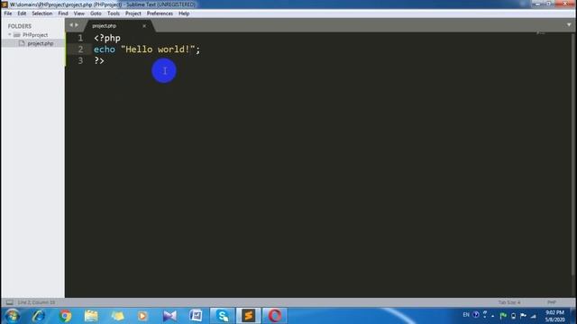 PHP 1-урок смотреть онлайн
