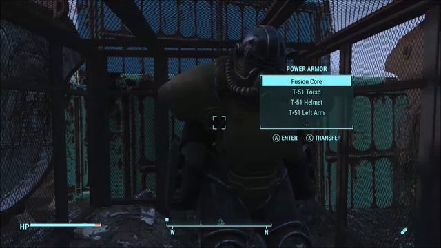 Fallout 4: T-51b Power Armor [Old North Church] смотреть онлайн