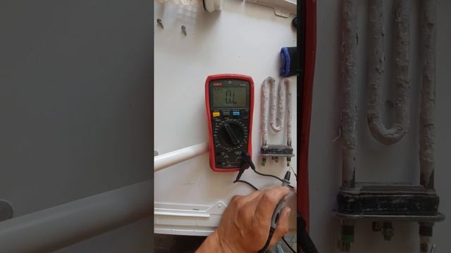 Проверка на утечку ТЭна от стиральной машины. смотреть онлайн