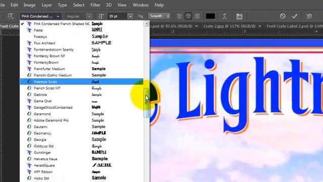 Photoshop Tutorial: How to Make a Custom FRUIT CRATE LABEL смотреть онлайн
