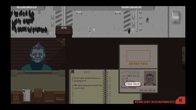 Adventures of a Border Security Guard - Papers, Please - Part 1 смотреть онлайн