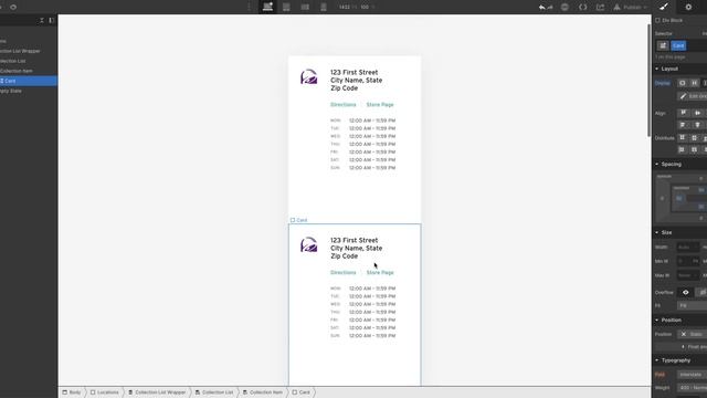 Nested Collection lists in Webflow — full CMS tutorial смотреть онлайн