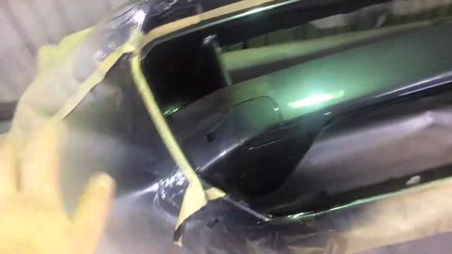 Nissan GTR. Покраска в гаражных условиях! смотреть онлайн