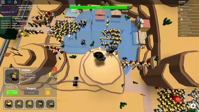 Beating the Badlands map with the CREATOR- Tower Defence Simulator смотреть онлайн