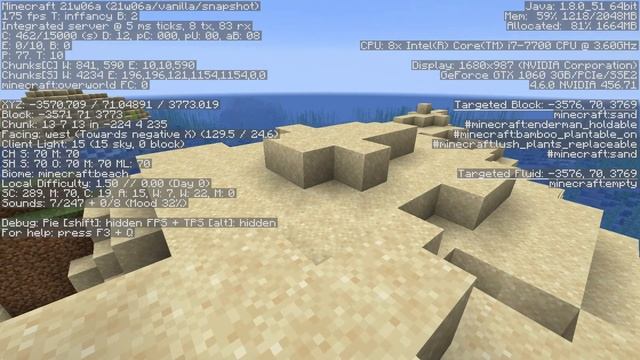 Minecraft 1.17 - Snapshot 21w06a - New Cave Generation & Increased World Height! смотреть онлайн