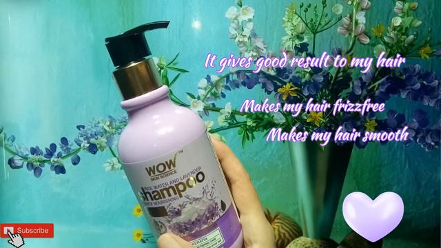 WOW RICE WATER & LAVENDER SHAMPOO ll with Rice Keratin ll paraben free ll best for dry skin смотреть онлайн