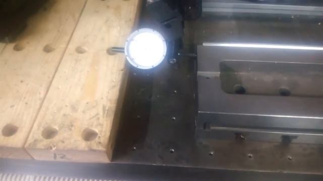 Проверка точности взаимного расположения продольной и поперечной оси смотреть онлайн