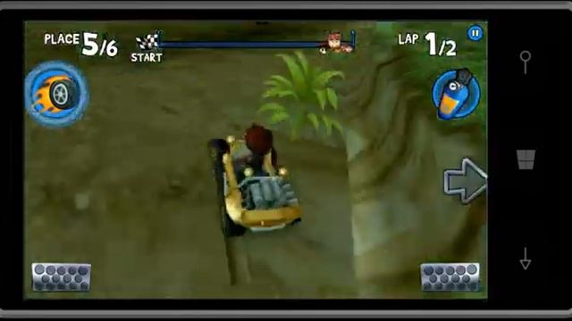 Beach Buggy Racing Dino Jungle Secret Shortcuts Gameplay (Gold Achievement Car) смотреть онлайн