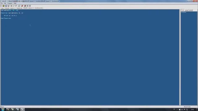 Blitz3D. Урок 5 - Функции смотреть онлайн
