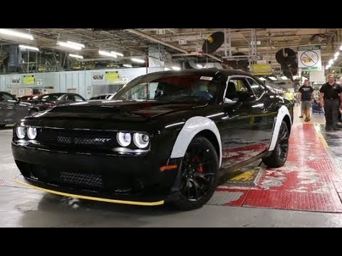 Dodge Challenger SRT Demon - Производство (сборочная линия). смотреть онлайн
