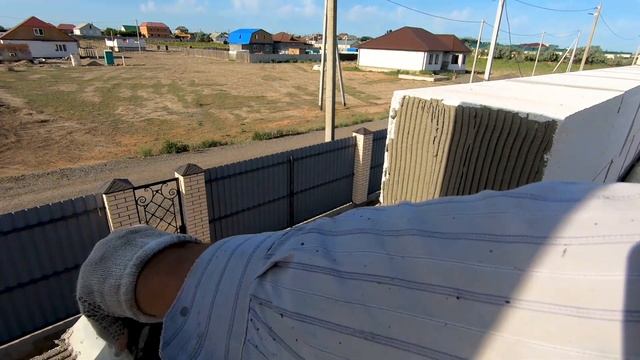 Строительство мансардного этажа дома своими руками с фронтонами из газоблока, и двух скатной крышей смотреть онлайн