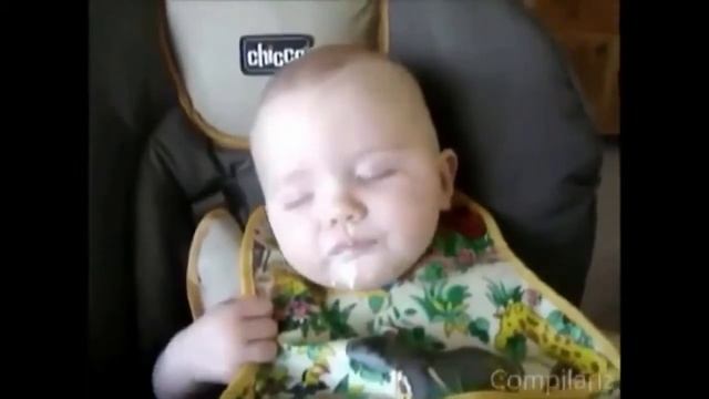 Кто спит? Я, да не сплю я, не сплю! Приколы с детьми смотреть онлайн