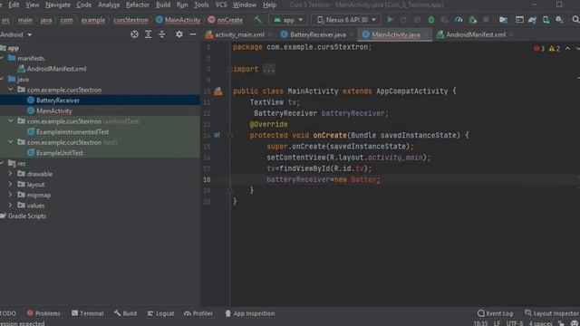 How to create a Broadcast Receiver in Android Studio stepbystep смотреть онлайн