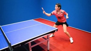 Уроки настольного тенниса. Урок 5. Накат слева. Сабитова - Зарыпова. Newton Arena.