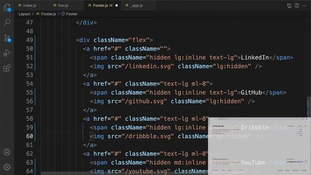NEXT.JS | React ile server-side website | 11. ? Responsive Footer смотреть онлайн
