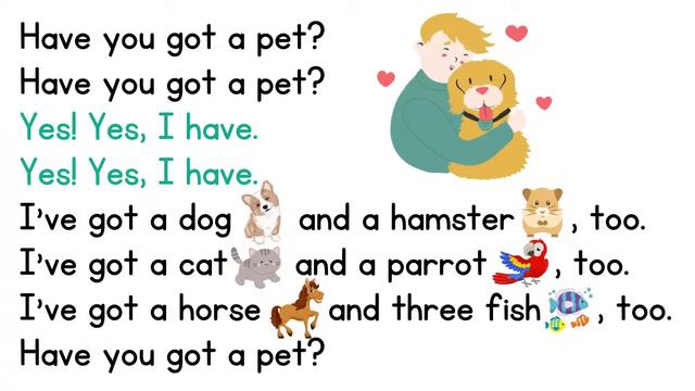 Have you got a pet - song | Pet Song for Kids | Animal Songs | Learn English Kids смотреть онлайн