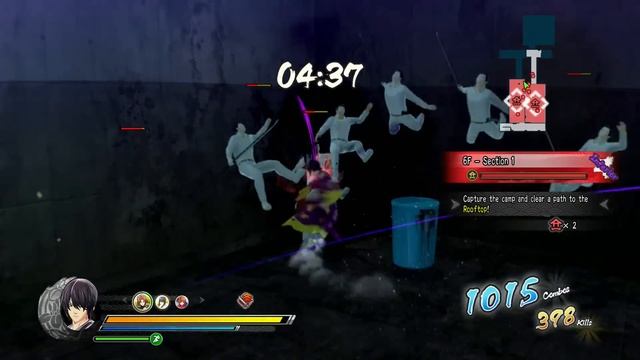 Gintama Rumble - Shinsuke Takasugi Gameplay смотреть онлайн