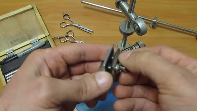 Приспособление для заточки ножниц смотреть онлайн