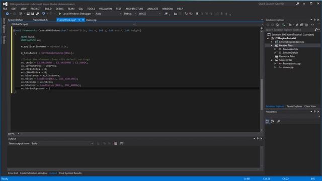 C++ DirectX11 Tutorial 0 - Initialize Project and Create Window смотреть онлайн