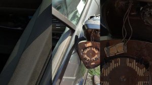 СИТРОЕН С4 2010 РАЗБОРКА КОЖУХОВ ЗЕРКАЛА И ФИКСАЦИЯ РАЗРЕЗНОЙ ШАЙБЫ ФИКСАТОРА ПРАВОЕ ЗЕРКАЛО