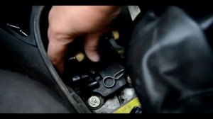 Форд фокус 1, замена пружинки в кулисе кпп