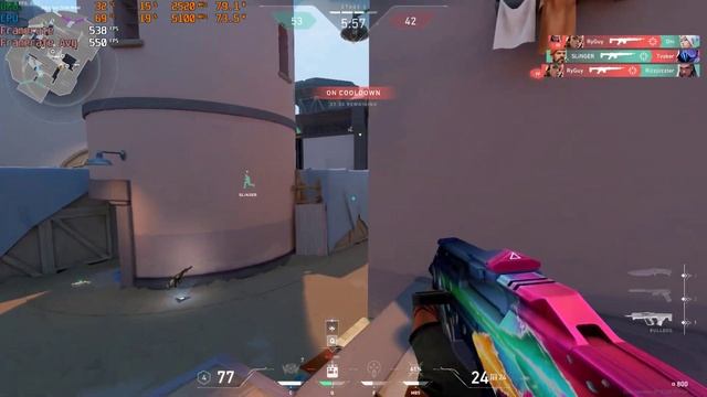 Valorant : Low Settings @1080p (Ryzen 9 7950x3d + RTX 4090) смотреть онлайн