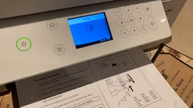 Epson XP-4105 Automatic 2 Sided Print (time lapse) смотреть онлайн