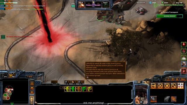 Starcraft 2 Co-op Mutations FAIL #7 - Brutal Difficulty - Swann Gameplay - Smexy Renskii смотреть онлайн