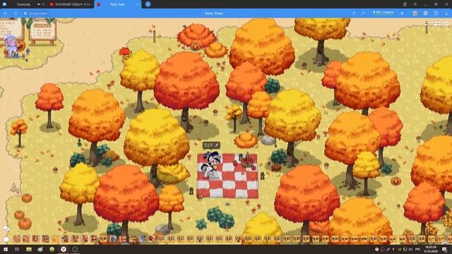 Pony Town: Сбор конфет за 10 минут