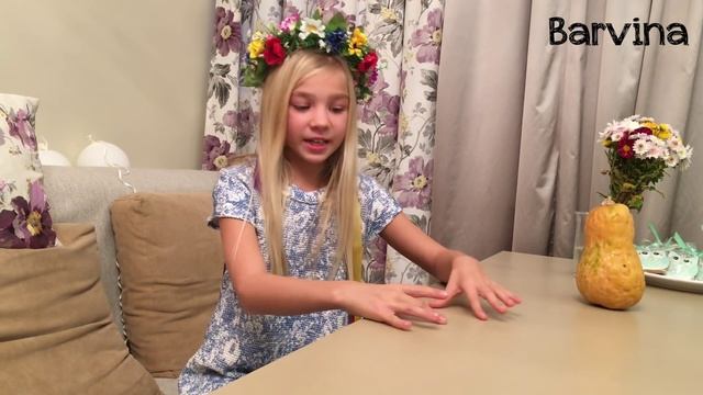 Школьная осенняя ярмарка. Поделка в школу из тыквы и цветов. Как самому сделать смотреть онлайн