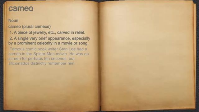 What does cameo mean? смотреть онлайн