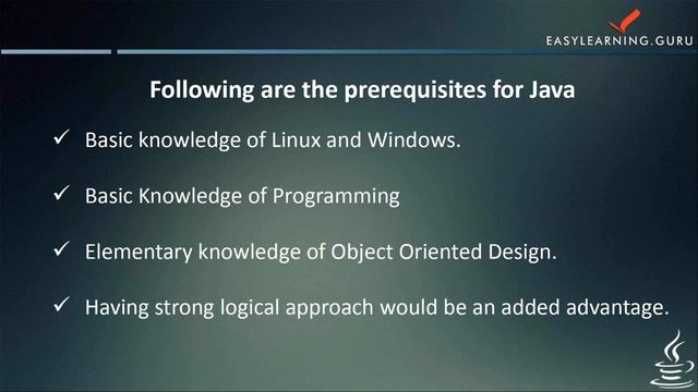 Prerequisites for Java | Java Tutorial for Beginners смотреть онлайн