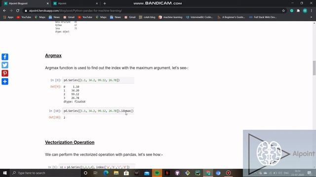 Python Library : Pandas for Machine learning смотреть онлайн