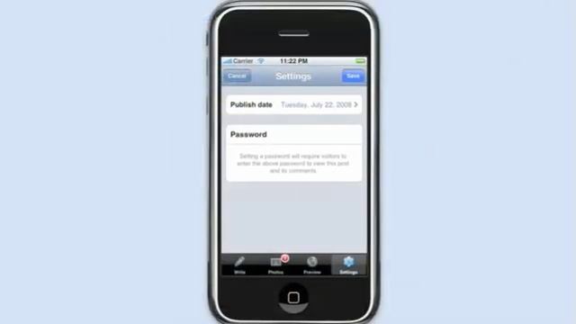 How to edit WordPress blogs on an iPhone/iPod touch смотреть онлайн