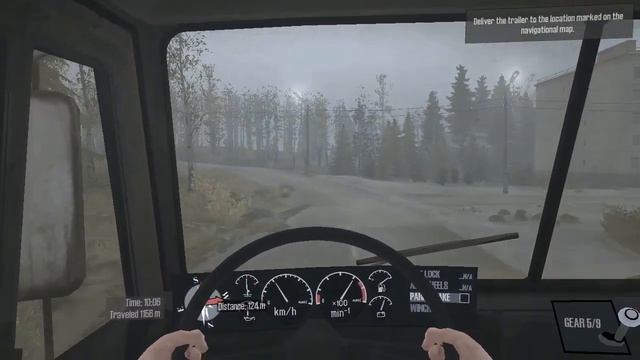 Spintires MudRunner American Wilds Challenge 1 THE RIG смотреть онлайн