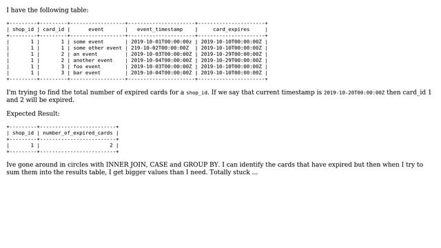 Databases: Event Store Summing Number of Expired Items using SQL смотреть онлайн