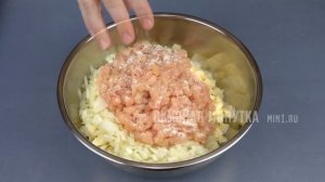 ПИРОГ с куриным филе и картофелем