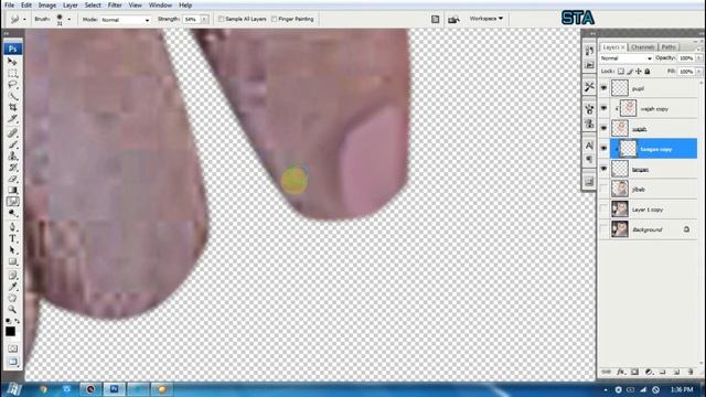 tutorial photoshop pemula membuat foto menjadi kartun anime keren 3d PART II смотреть онлайн