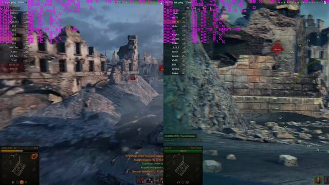 World of Tanks - тест FPS 0.9.15 DX 11 vs 0.9.14 DX 9 смотреть онлайн