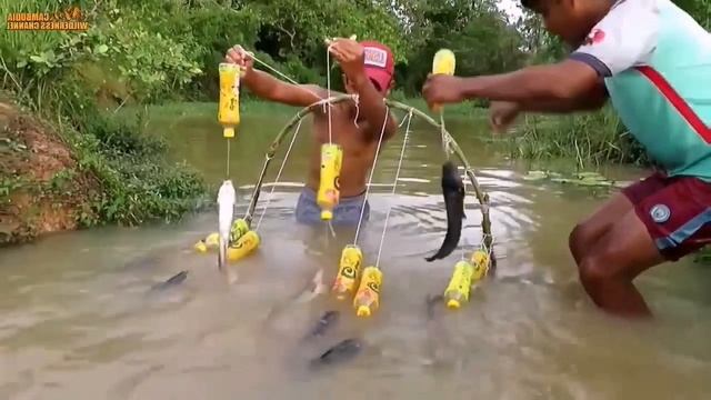 Удивительные способы ловли рыбы смотреть онлайн