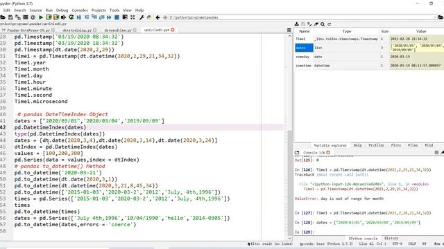 时间戳处理——Python程序设计系列 78 Pandas DataFrame 17 смотреть онлайн