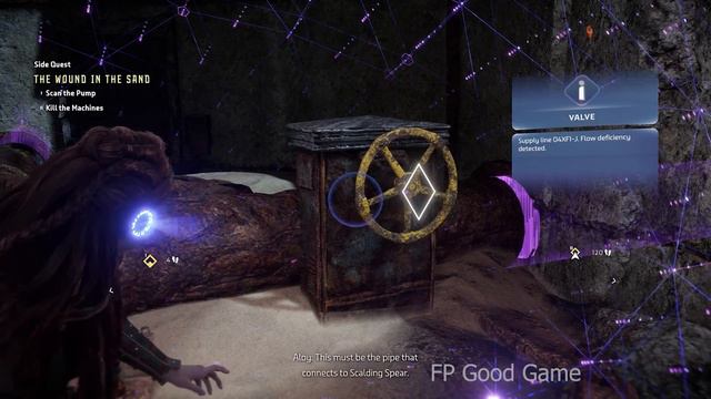Horizon Forbidden West Find A Way To Repair The Pump - The Wound in the Sand Guide смотреть онлайн