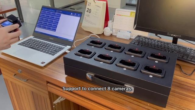 SOP-A9 8 Ports Portable Docking Station With Data Uploading Universal Management смотреть онлайн