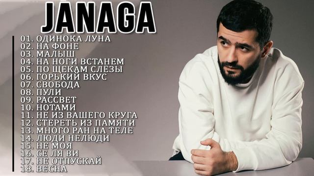 JANAGA ВСЕ ЛУЧШАЯ ПЕСНЯ 2022 - 2023 // JANAGA ВСЕ ПЕСНИ ТОЛКА ХИТОВ ПОПУЛЯРНЫЕ ПЕСНИ Бустер поет