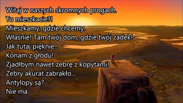 Król Lew- Hakuna Matata ~Tekst~ смотреть онлайн