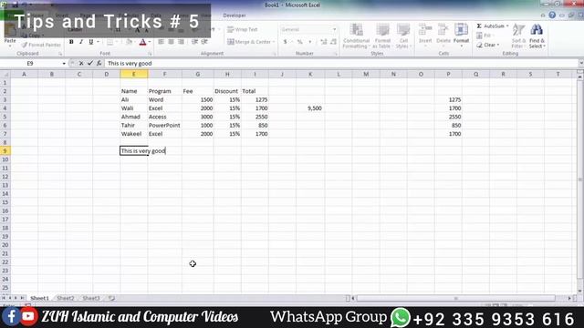 Ms Excel Full Tutorial Class # 14 Editing group tips and tricks in Pashto | Excel 2010 Editing Grou смотреть онлайн