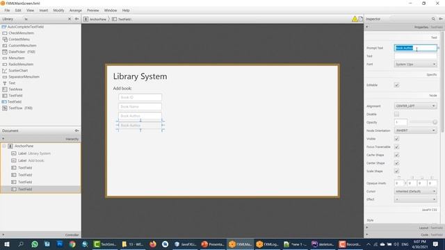 Java 2 Week 13-3 Java FX Library Main Screen Design смотреть онлайн
