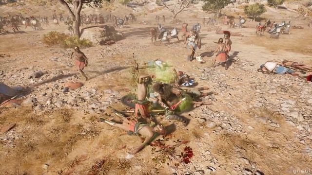 Assassin's Creed Odyssey: Snake Set & Arachne's Stingers No HUD Action - 4K смотреть онлайн