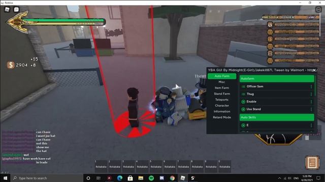 Roblox Your Bizarre Adventure Hack/Script AUTO LEVEL FARM, ITEMS FARM, GOD MODE, TELEPORT AND MORE смотреть онлайн