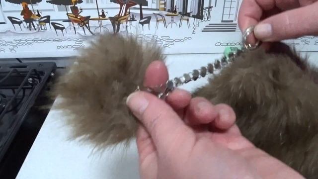DIY.Косметичка из меха// немного покупок